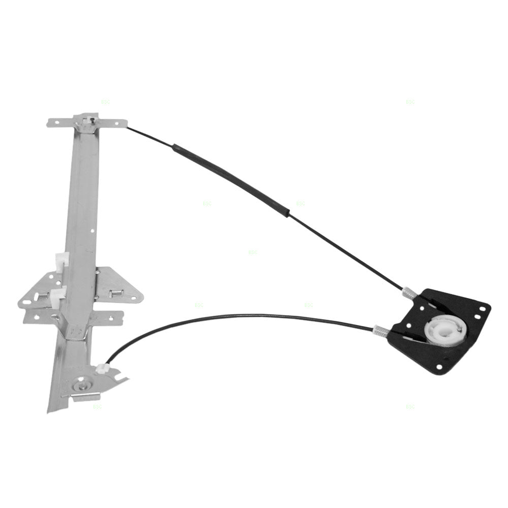 Window Regulator w/o Motor for 2000-2004 Dakota Quad Cab Front for 2001-2003 Durango 55256419AN Left CH1350175