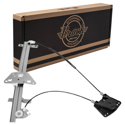 Window Regulator w/o Motor for 2000-2004 Dakota Quad Cab Front for 2001-2003 Durango 55256418AN Right CH1351175