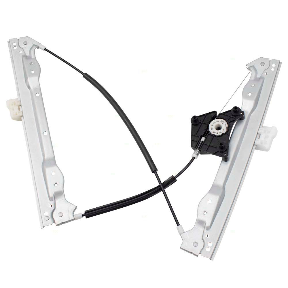 Brock Replacement Drivers Front Power Window Lift Regulator Compatible with 2007-2010 Sebring Sedan 68020563AA