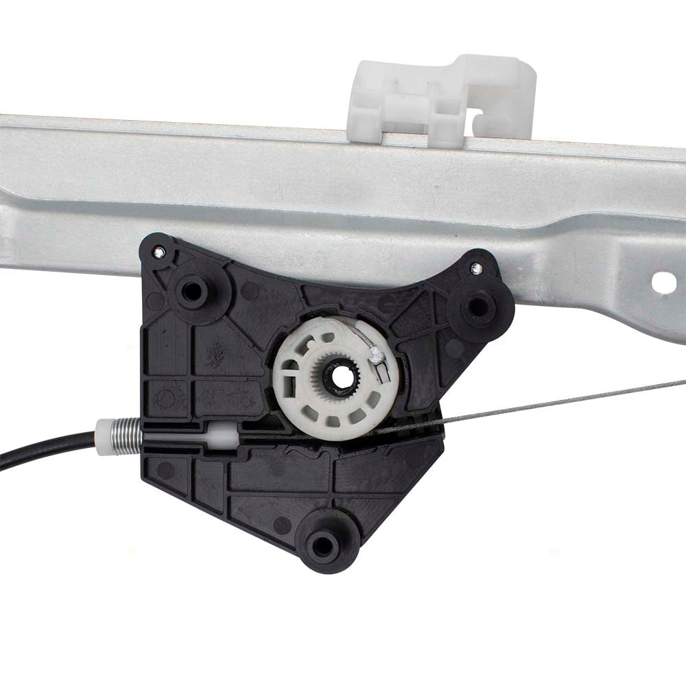 Brock Replacement Pair Set Front Power Window Lift Regulators Compatible with 2007-2010 Sebring Sedan 68020563AA 68020562AA