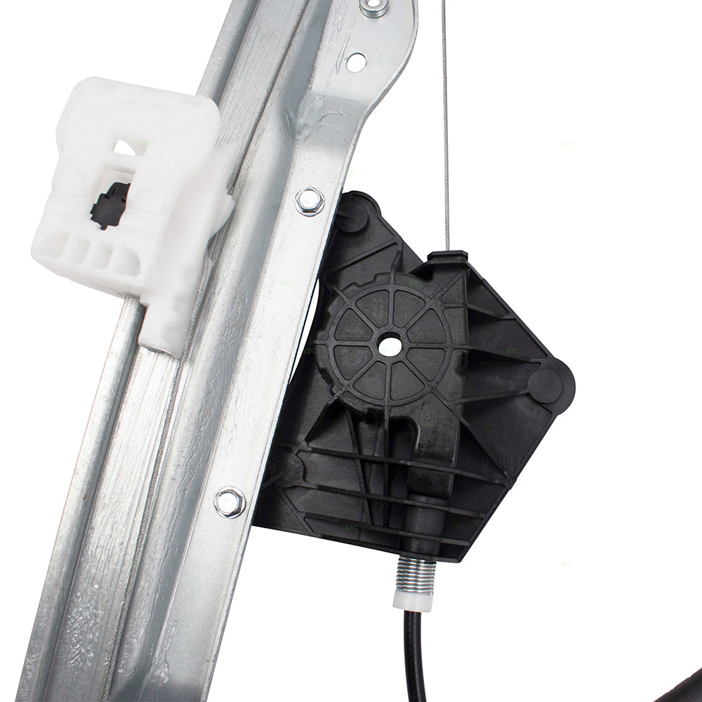 Brock Replacement Drivers Front Power Window Lift Regulator Compatible with 2007-2010 Sebring Sedan 68020563AA