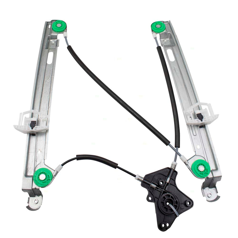 Brock Aftermarket Replacement Front Driver Left Power Window Regulator Without Motor Compatible With 2007-2017 Jeep Patriot