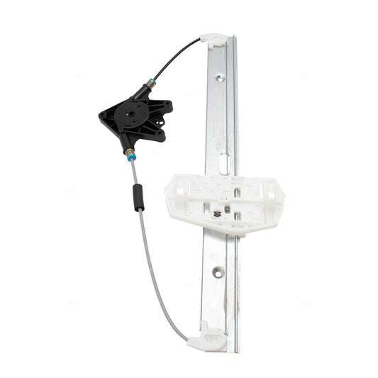 Window Regulator w/o Motor for 2007-2017 Wrangler Rear for 2018 Wrangler JK 68014951AA Left CH1550109
