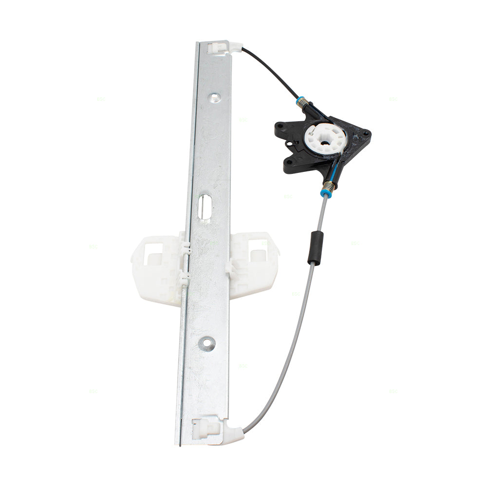 Brock Replacement Driver Rear Power Window Lift Regulator Compatible with 2007-2017 Wrangler 2018 Wrangler JK & Unlimited