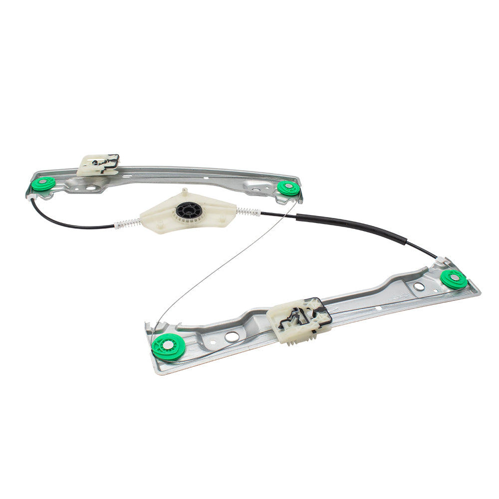 Brock 2553-7128L Front Driver Side Left Power Window Regulator without Motor 2011-2023 Dodge Durango 2011- 2022 Jeep Grand Cherokee WK