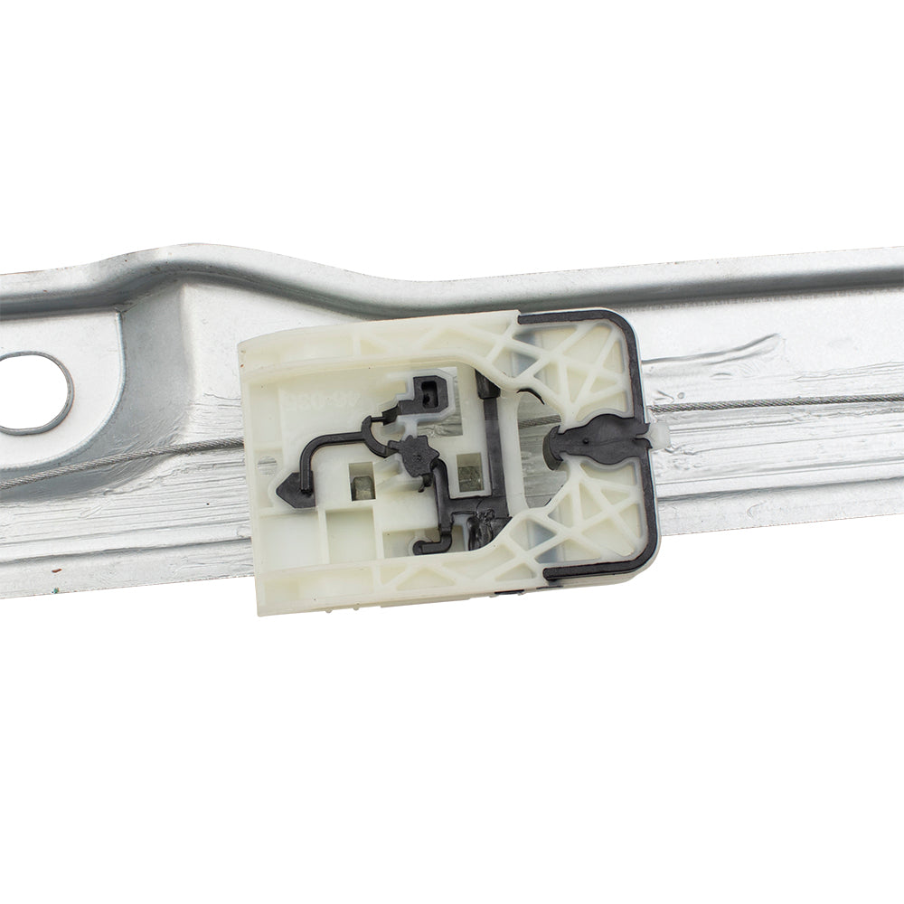 Brock 2553-7128L Front Driver Side Left Power Window Regulator without Motor 2011-2023 Dodge Durango 2011- 2022 Jeep Grand Cherokee WK
