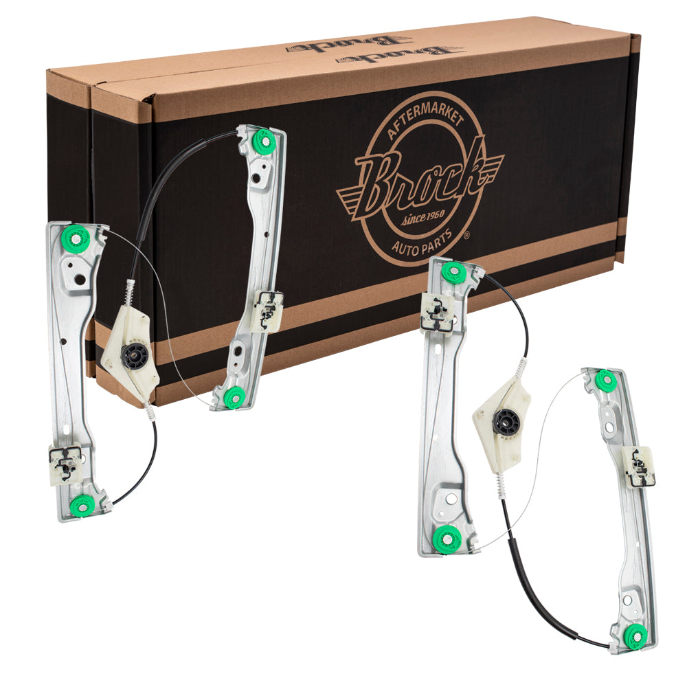 Window Regulator w/o Motor for 2011-2023 Durango Front for 2011-2021 Grand Cherokee for 2022 Grand Cherokee WK 68079287AA Set