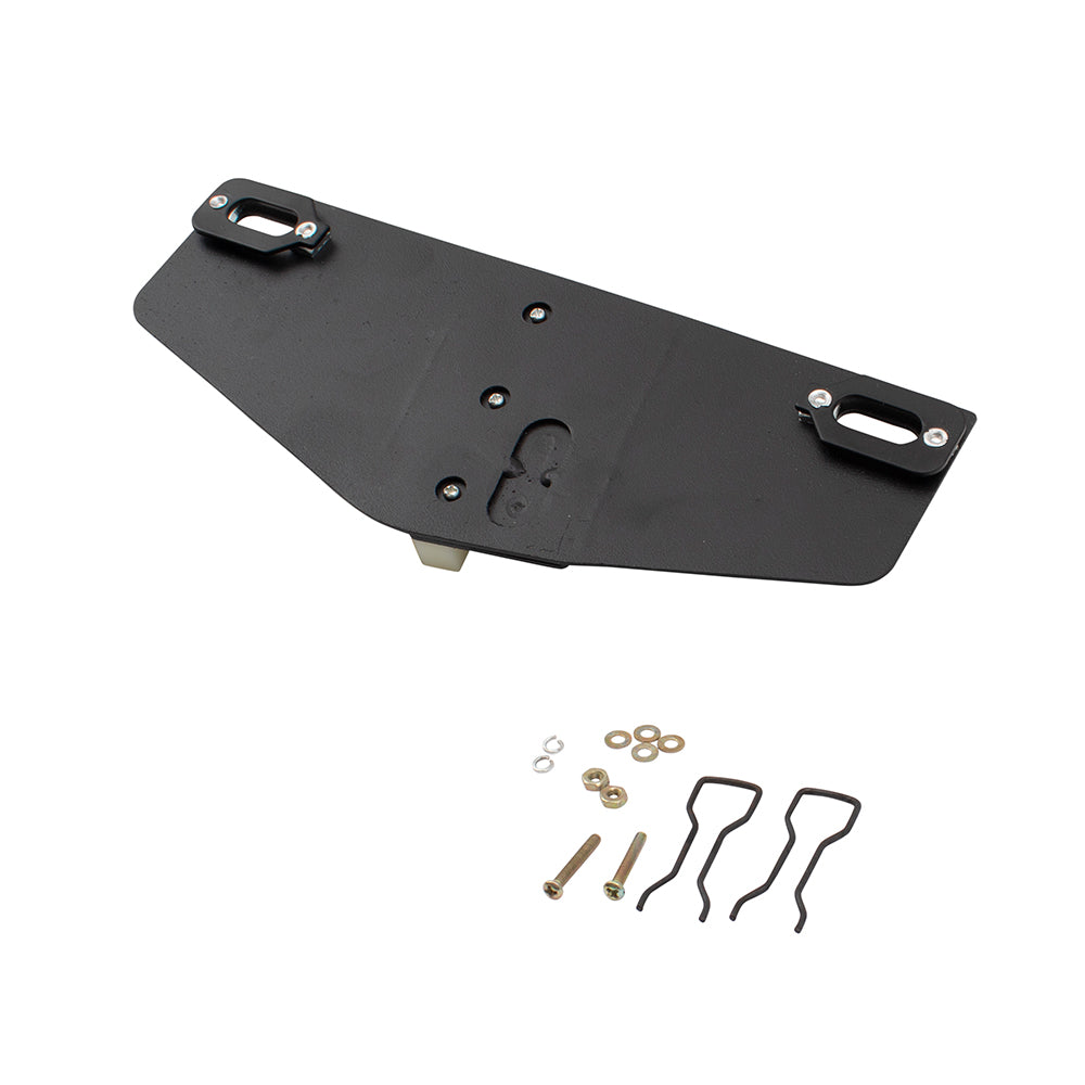 Brock Replacement Driver and Passenger Front Power Window Lift Regulator Repair Kits Compatible with 02-07 SUV 68059645AA 68059644AA