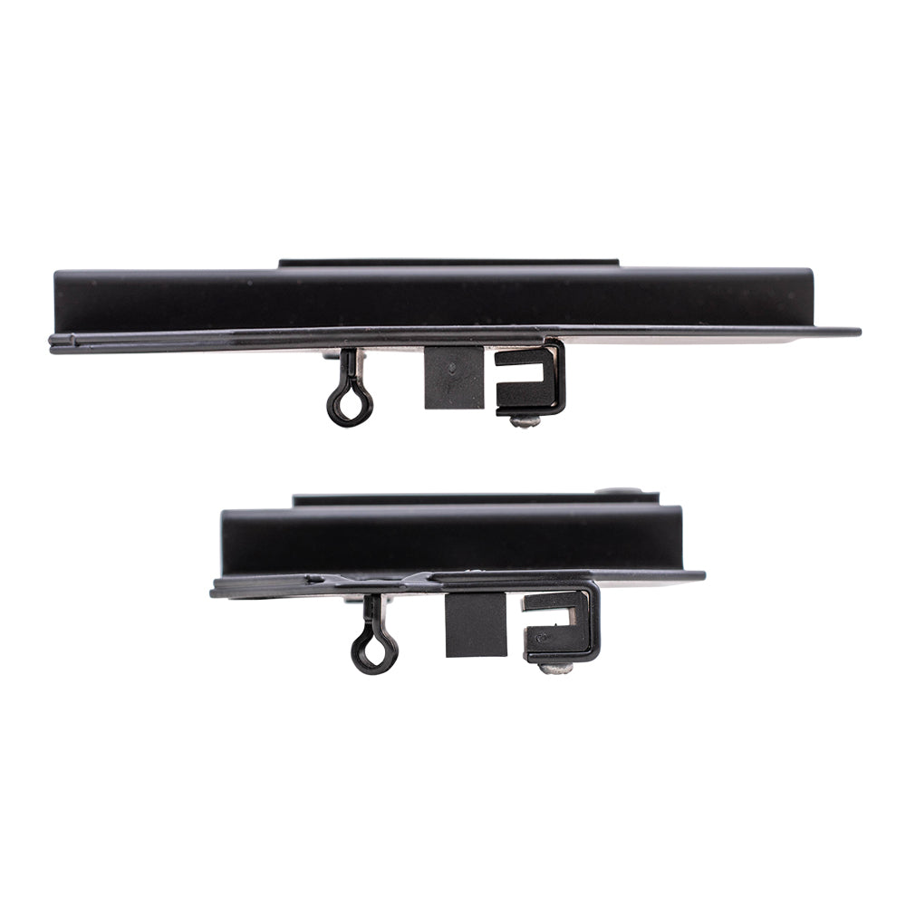 Brock Replacement 4 Pc Set Power Window Regulator Bracket Kits Compatible with 06-07 Liberty
