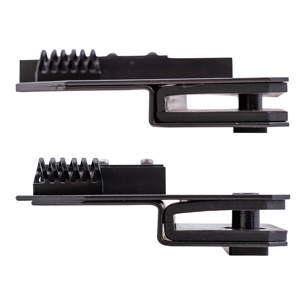 Brock Replacement 4 Pc Set Power Window Regulator Bracket Kits Compatible with 06-07 Liberty