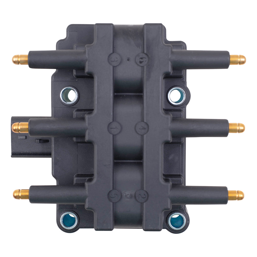 Brock Replacement Ignition Spark Plug Coil Pack Module Compatible with Pickup Truck SUV Van 7B0905115