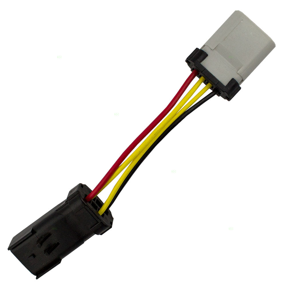 Brock Replacement Fuel Pump Wiring Harness Compatible with 1996-1997 Pickup Truck