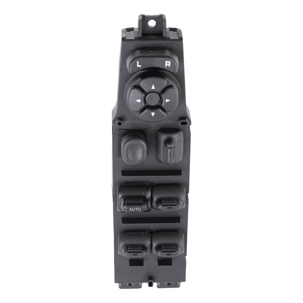 Brock Replacement Drivers Front Power Window Switch Compatible with 97-01 4-Door Cherokee 56009449AC