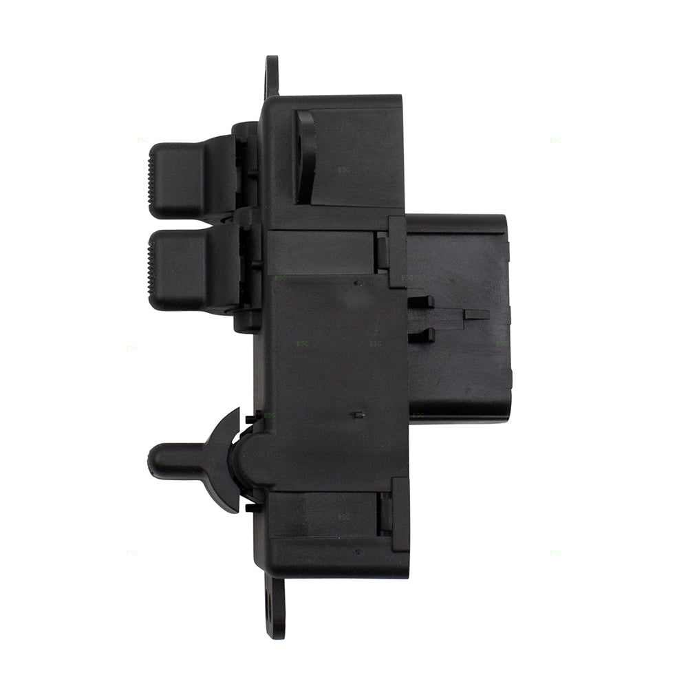 Brock Replacement Drivers Front Power Window Master Switch 4 Button Compatible with 2004-2007 Town & Country Caravan Grand Caravan 4685732AC