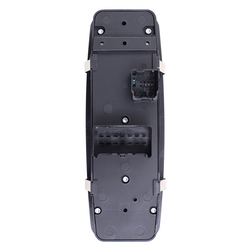 Brock Replacement Front Driver Side Power Window Master Switch 11 Buttons with Power Rear Windows, Power Folding Mirrors & Power Sliding Doors Compatible with 2008-2009 Town & Country/Grand Caravan
