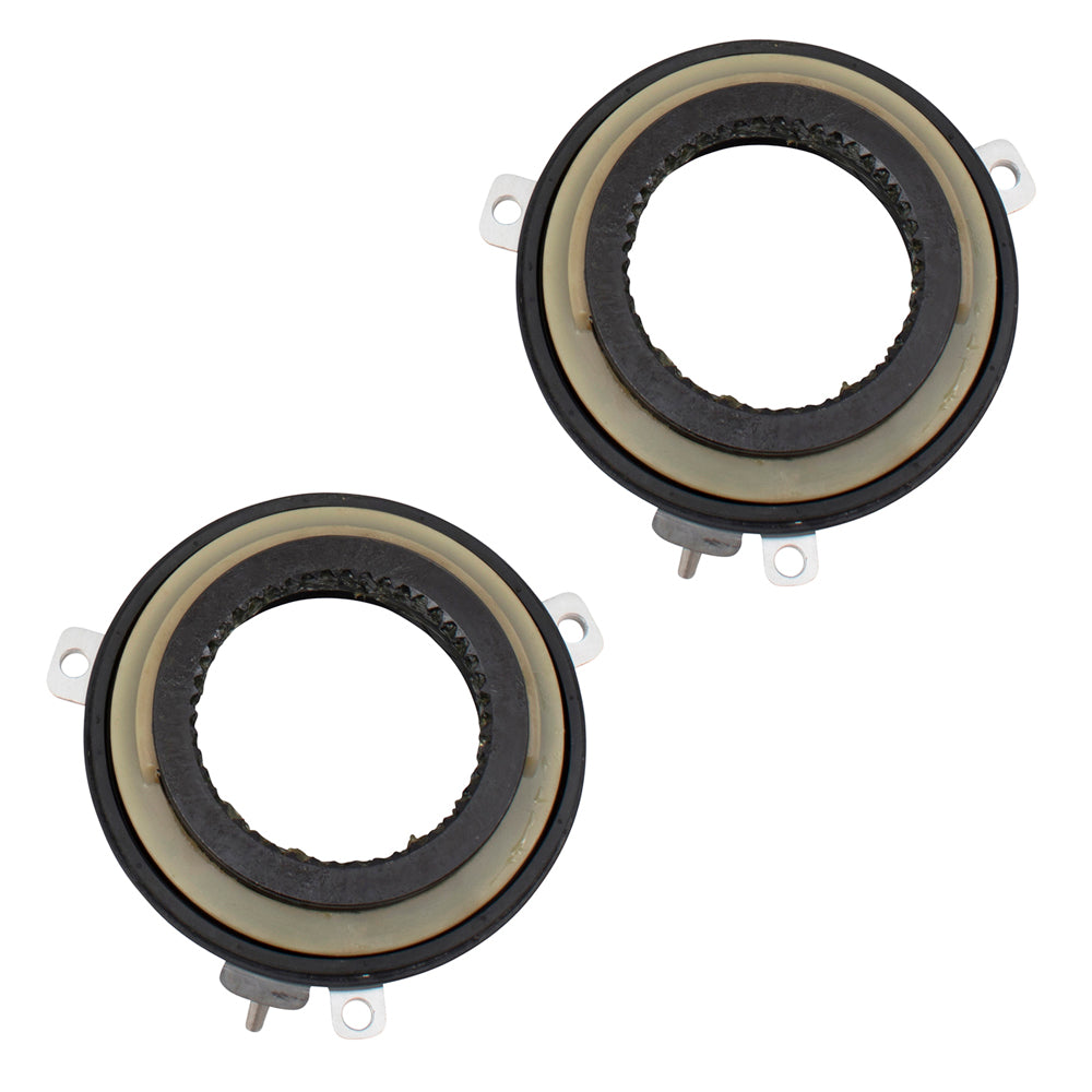 Brock Replacement Pair Set 4x4 4 Wheel Drive Auto Locking Hub Axle Actuators Front Left or Right Replacement for 04-15 F150