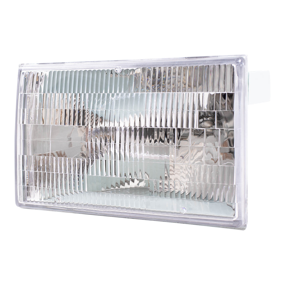 Headlight for 1990-1994 Town Car FOVY13008B Set