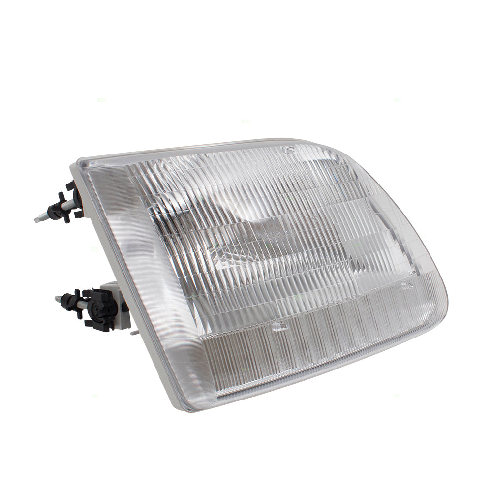 CAPA Headlight for 1997-2002 Expedition XL/XLT/Lariat w/o STX 1997-2003 F-150 1997-1999 F-250 2004-2004 F-150 Heritage 3L3Z13008CA Right