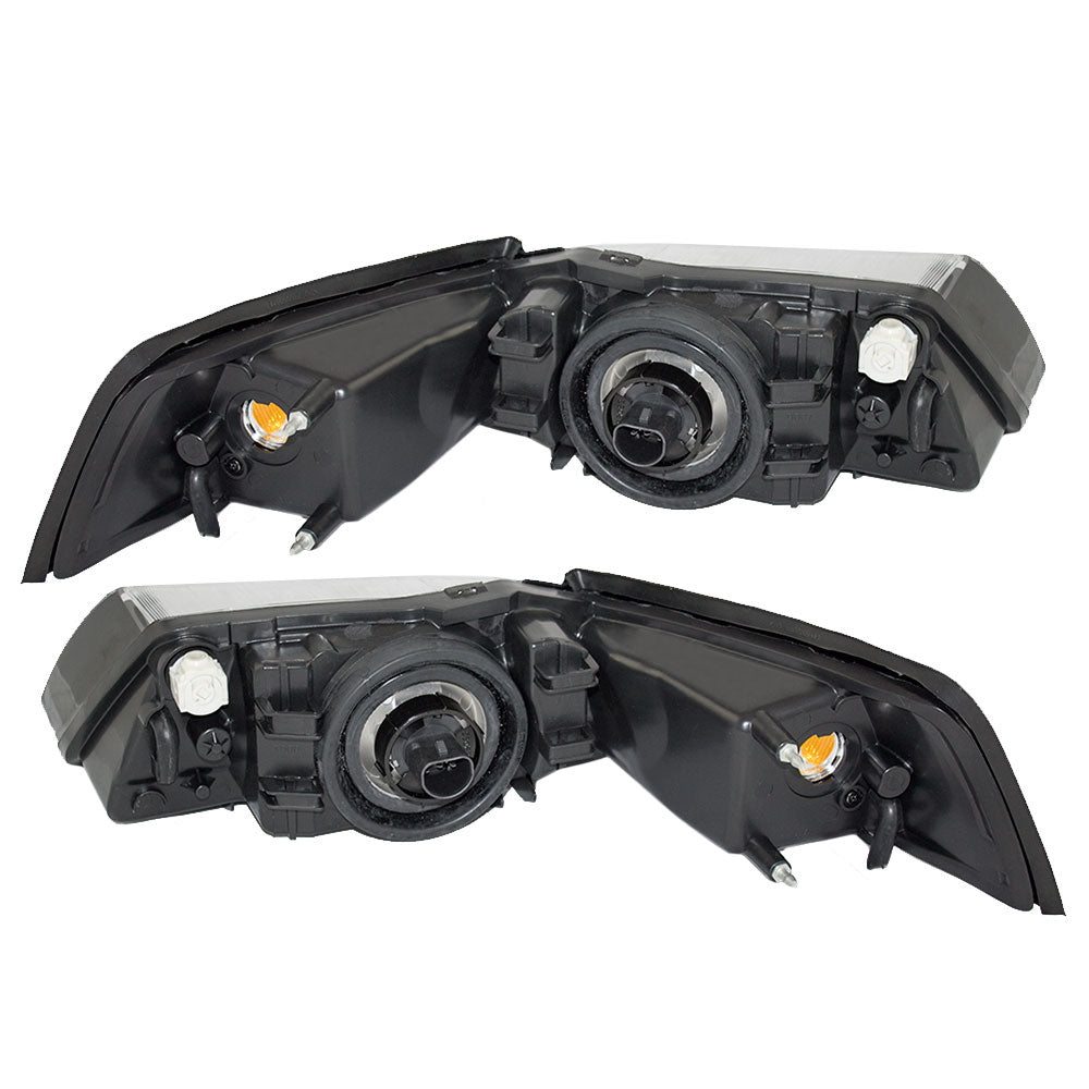 Headlight for 1999-2000 Mustang YR3Z13008AA Set