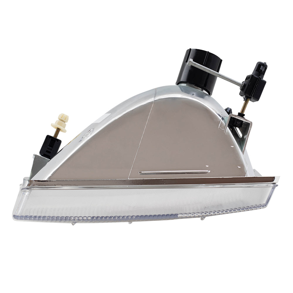 Headlight for 2000-2004 Excursion w/ Lined Center Lens for 1999-2004 F-250 Super Duty for 1999-2004 F-350 Super Duty 1C3Z13008AA Right FO2503147