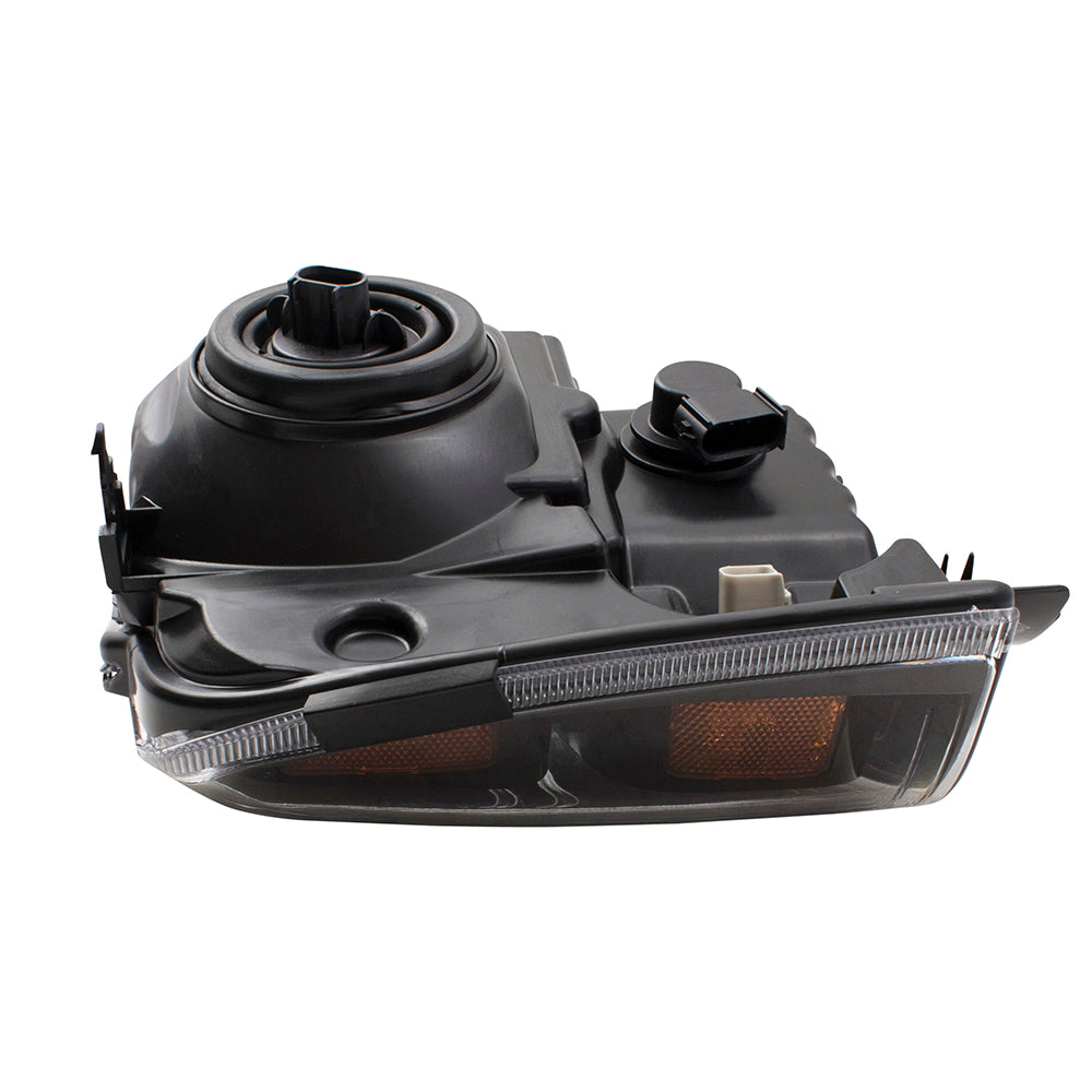 Headlight for 2005 Excursion w/ Black Bezel for 2005-2007 F-250 Super Duty for 2005-2007 F-350 Super Duty 6C3Z13008DB Left FO2502224