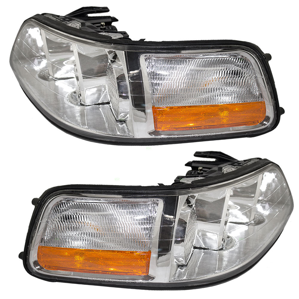 Headlight for 2005-2011 Town Car 6W1Z13008AB Set