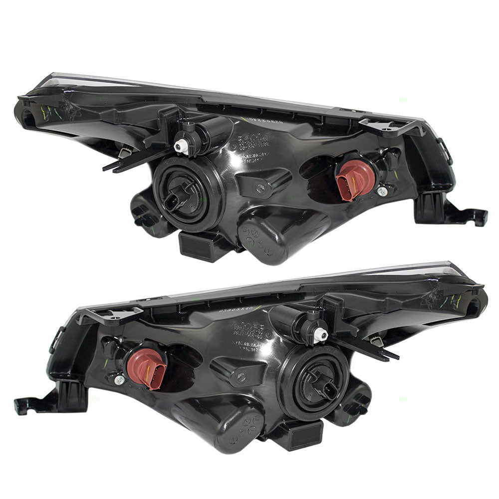 Headlight for 2008-2011 Focus w/ Clear Lens 8S4Z13008F Set