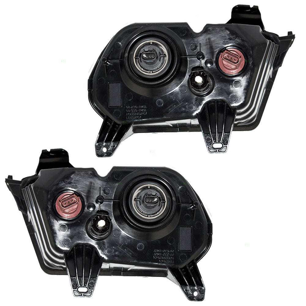 Headlight for 2010-2014 Mustang GT/BOSS 302 w/ Gray Trim AR3Z13008D Set FO2502276