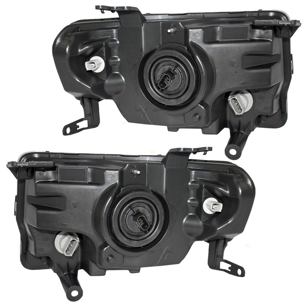 Headlight for 2008-2012 Escape w/ Chrome Bezel 8L8Z13008B Set FO2502229