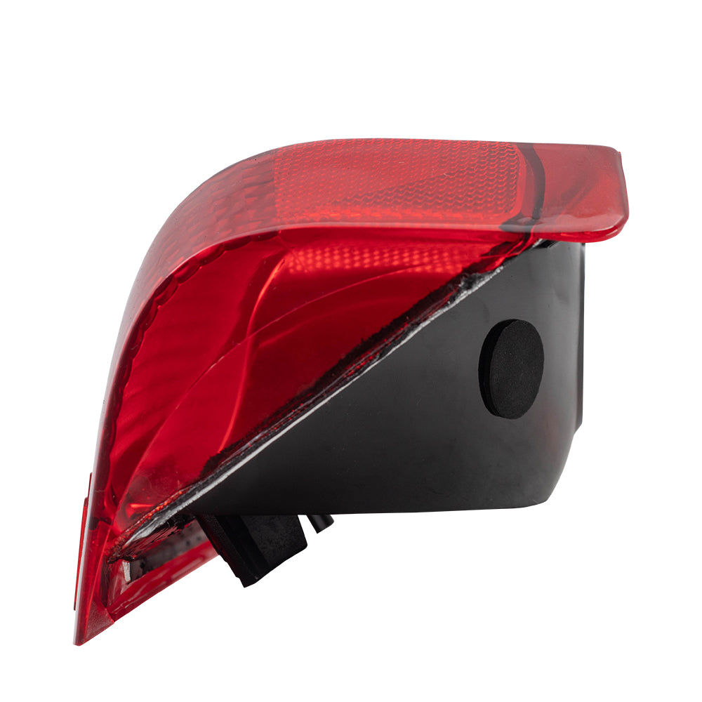 Brock Aftermarket Replacement Driver Left Tail Light Unit Compatible With 1990-1996 Ford F-150 Styleside Built From 10/1989