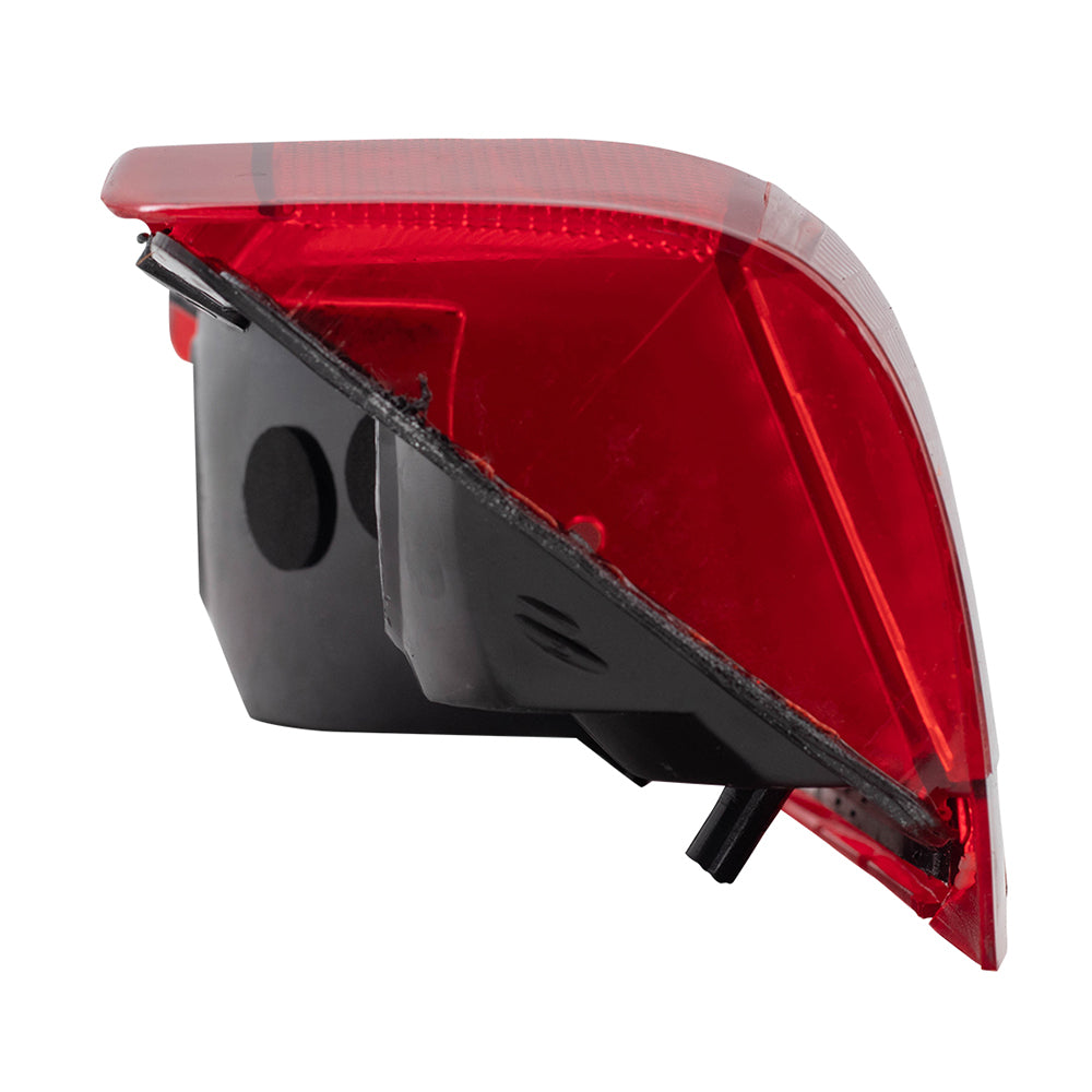 Brock Aftermarket Replacement Driver Left Tail Light Unit Compatible With 1990-1996 Ford F-150 Styleside Built From 10/1989