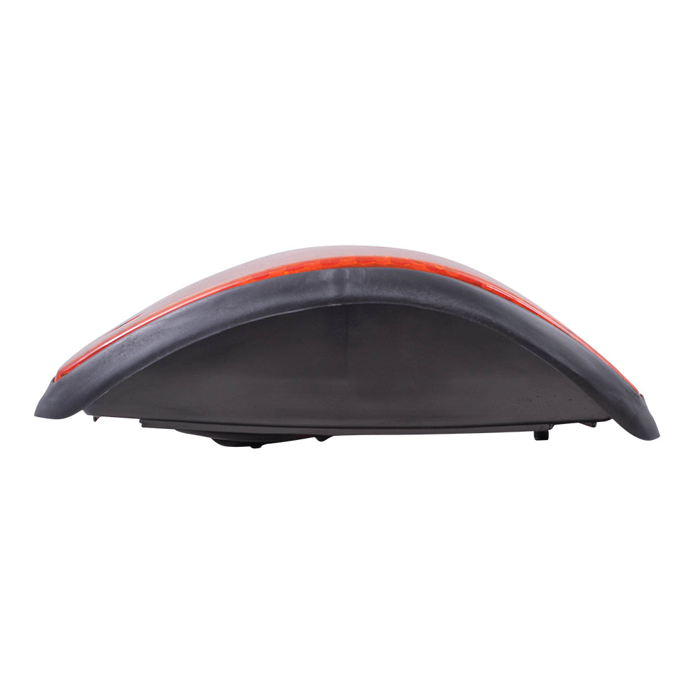 Brock Replacement Drivers Taillight Tail Lamp Compatible with 1992-1994 E150 E250 E350 Econoline Van F2UZ 13405 A