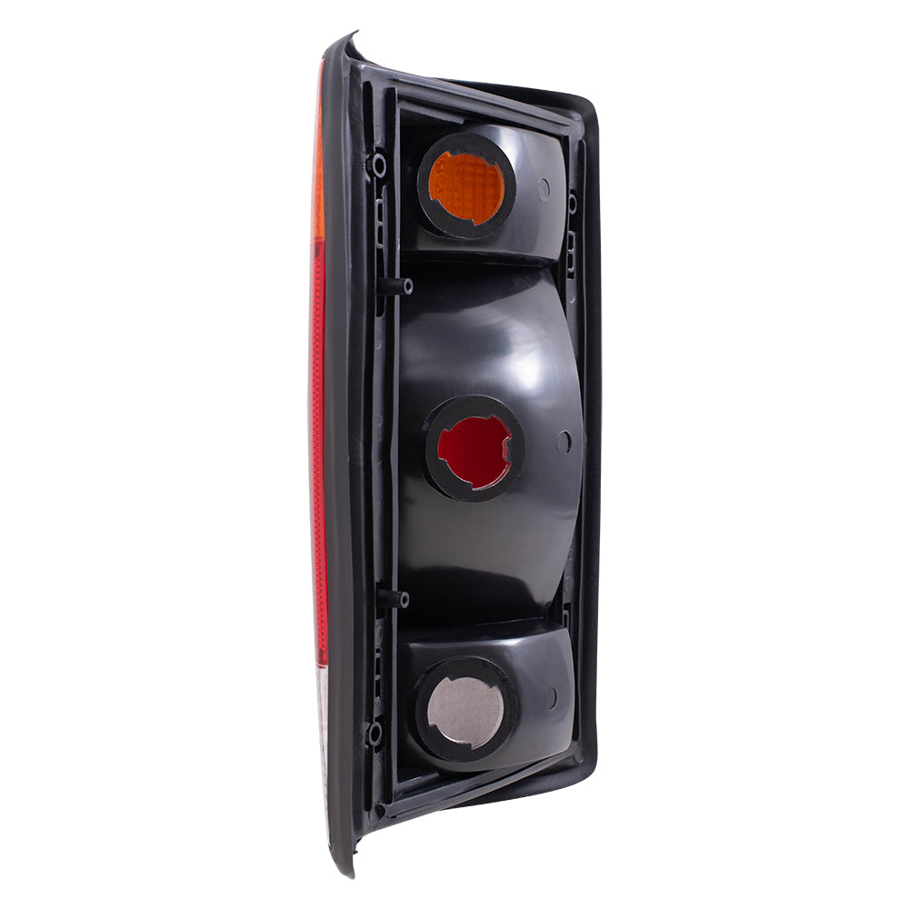 Brock Replacement Passengers Taillight Tail Lamp Compatible with 1992-1994 E150 E250 E350 Econoline Van F2UZ 13404 A