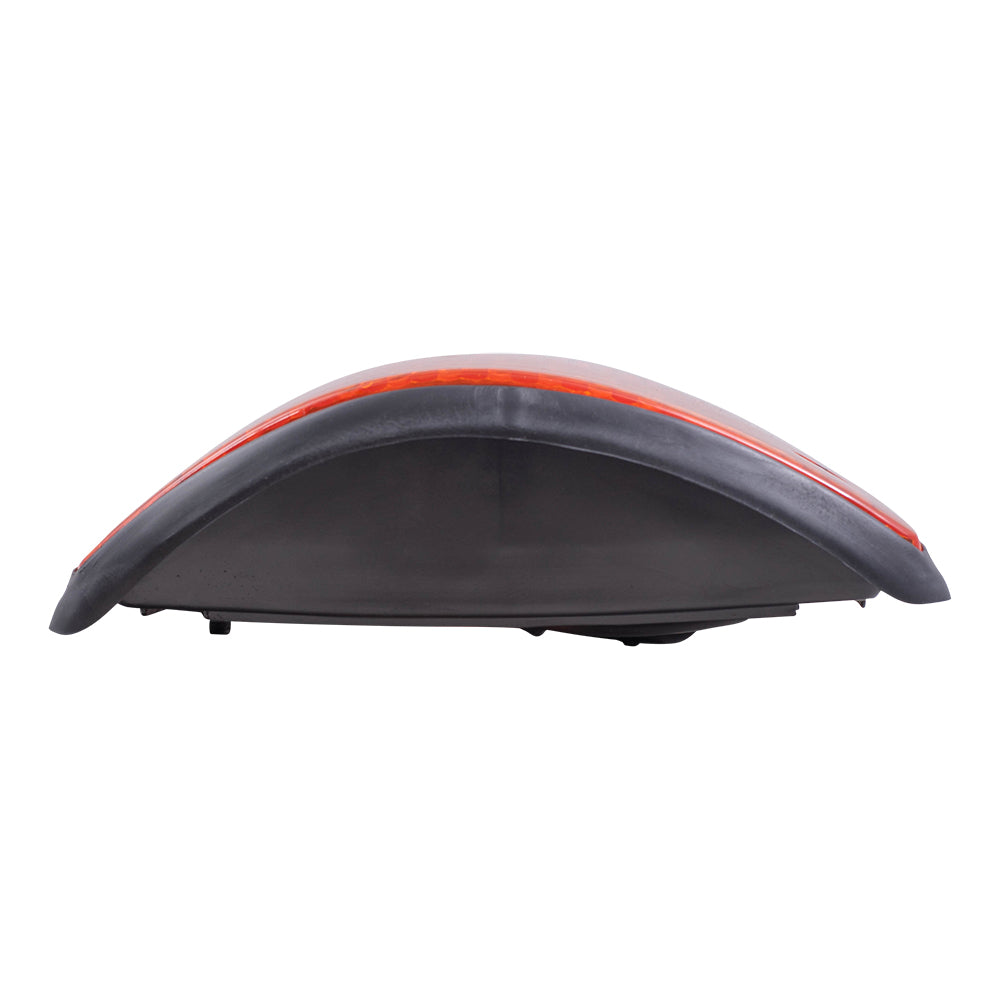 Brock Replacement Passengers Taillight Tail Lamp Compatible with 1992-1994 E150 E250 E350 Econoline Van F2UZ 13404 A