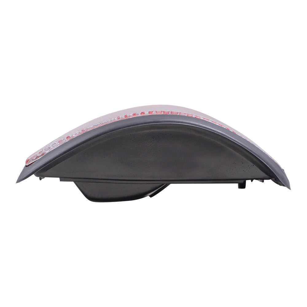 Brock Replacement Passengers Taillight Tail Lamp Compatible with 1992-1994 E150 E250 E350 Econoline Van F2UZ 13404 A