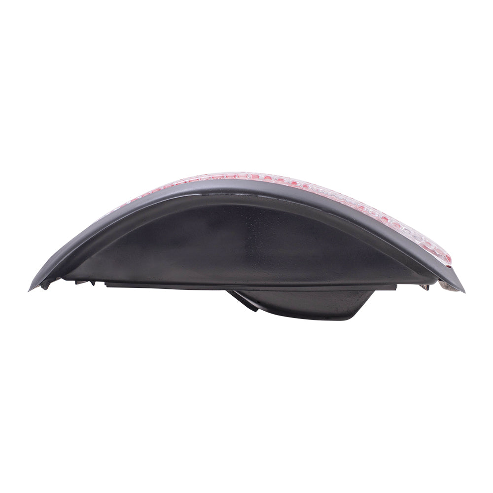 Brock Replacement Drivers Taillight Tail Lamp Compatible with 95-03 Van SUV F5UZ13405A