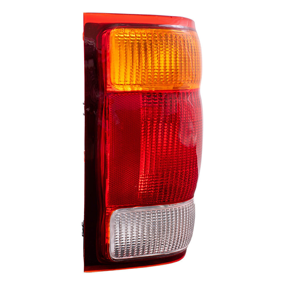 Brock Replacement Passengers Taillight Tail Lamp Compatible with 1998-1999 Ranger Pickup Truck F87Z13404BA