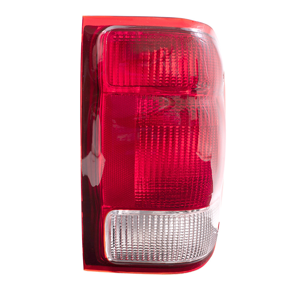 Brock Replacement Passengers Taillight Tail Lamp Compatible with 2000 Ranger Pickup Truck YL5Z13404AA