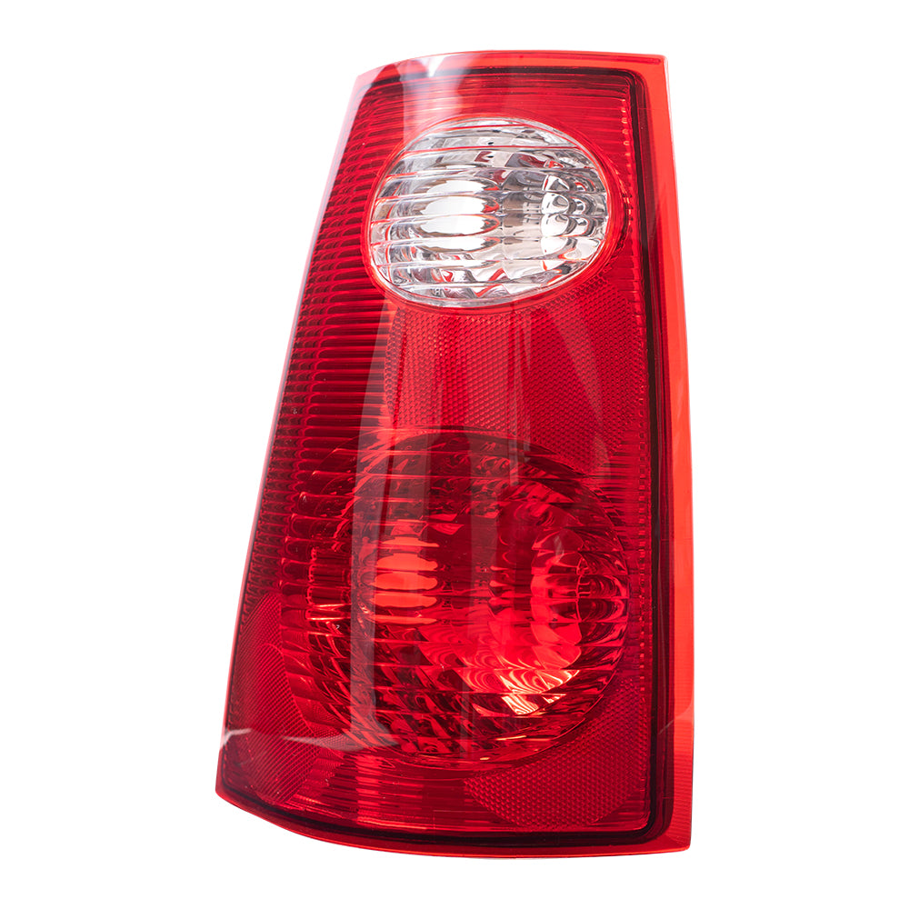 Brock Replacement Drivers Taillight Tail Lamp Compatible with 2001-2005 Explorer Sport Trac Pickup Truck 1L5Z13405AA