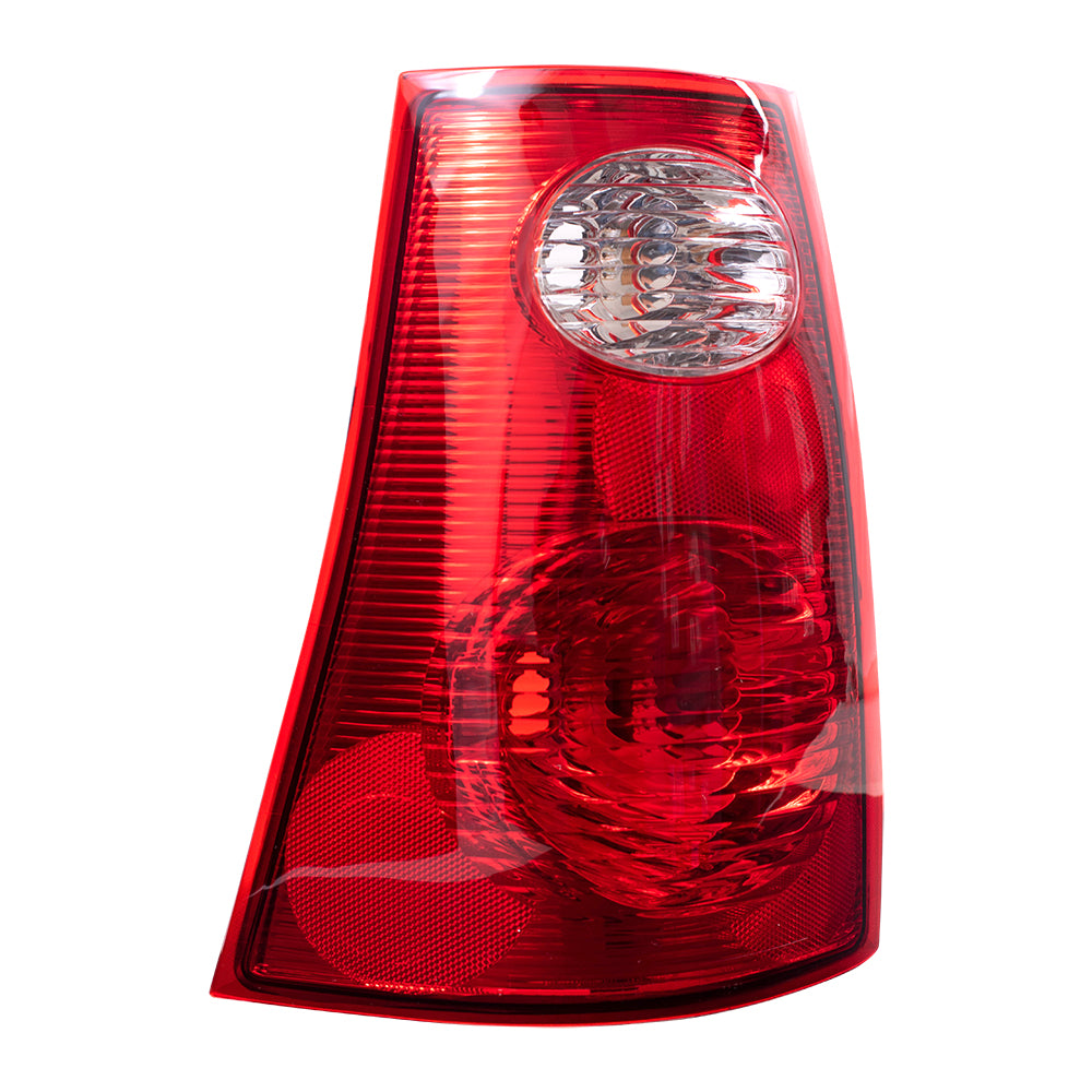 Brock Replacement Drivers Taillight Tail Lamp Compatible with 2001-2005 Explorer Sport Trac Pickup Truck 1L5Z13405AA