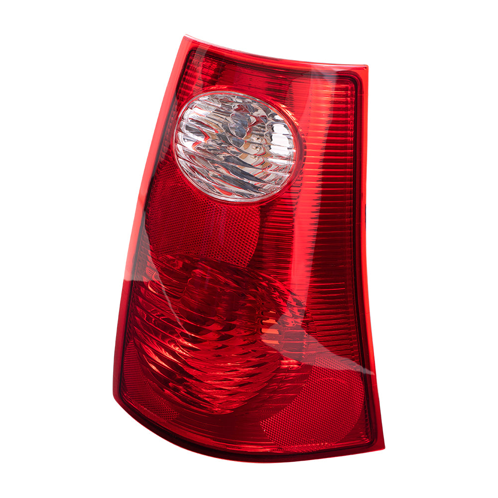 Brock Replacement Passengers Taillight Tail Lamp Compatible with 2001-2005 Explorer Sport Trac Pickup Truck 1L5Z13404AA