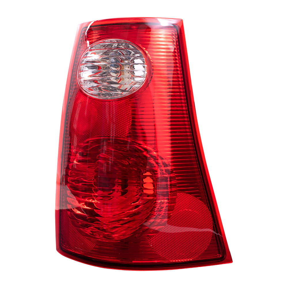 Brock Replacement Passengers Taillight Tail Lamp Compatible with 2001-2005 Explorer Sport Trac Pickup Truck 1L5Z13404AA