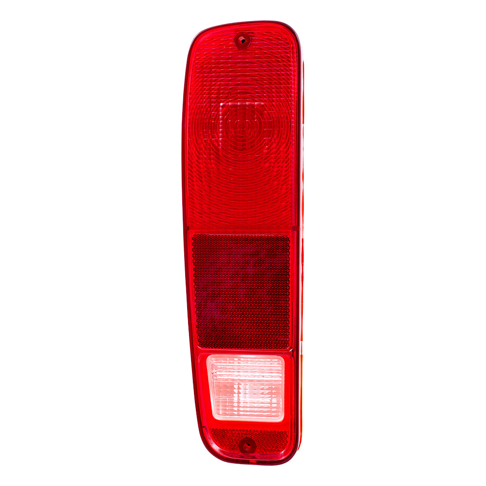 Brock Replacement Drivers Taillight Tail Lamp Compatible with 1973-1979 F100 F150 F250 Styleside Pickup Truck D4TZ13405A