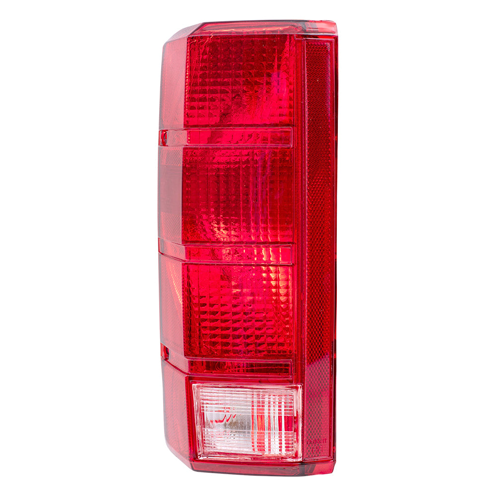 Brock Replacement Drivers Taillight Tail Lamp Compatible with 1980-1986 F150 F250 F250 Styleside Pickup Truck Bronco E4TZ13405B