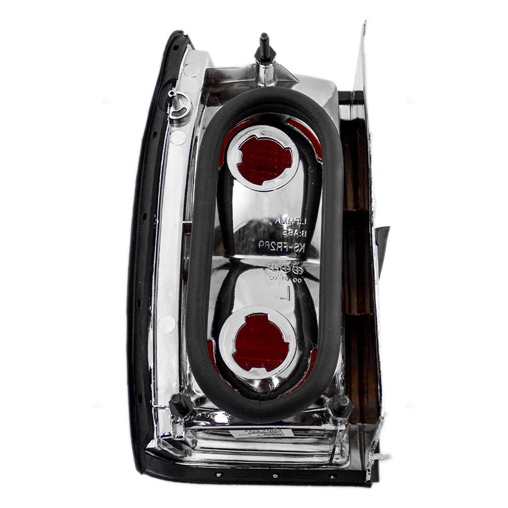 Tail Light for 1990-1997 Town Car Chrome Trim w/o Logo F5VY13404A Right FO2801180
