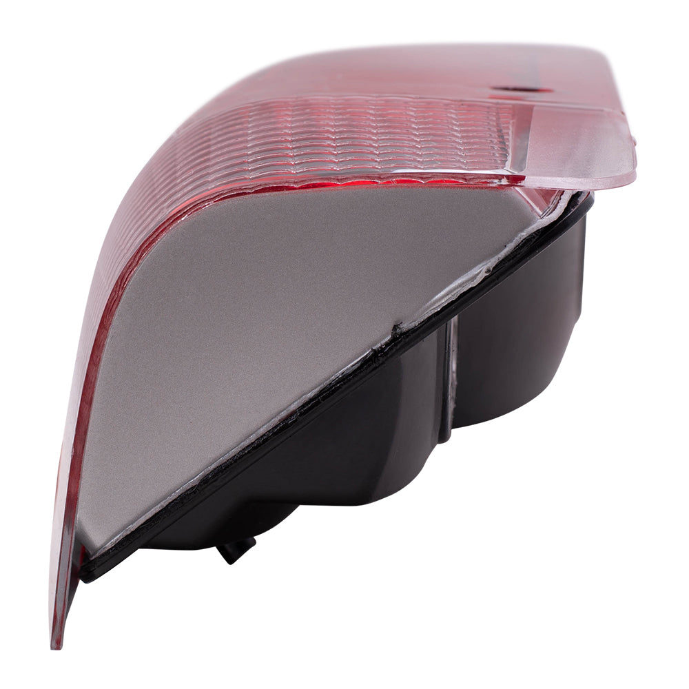 Brock Replacement Passengers Taillight Tail Lamp Lens Compatible with 1987-1989 F Series Styleside Pickup Truck Bronco E7TZ13404A