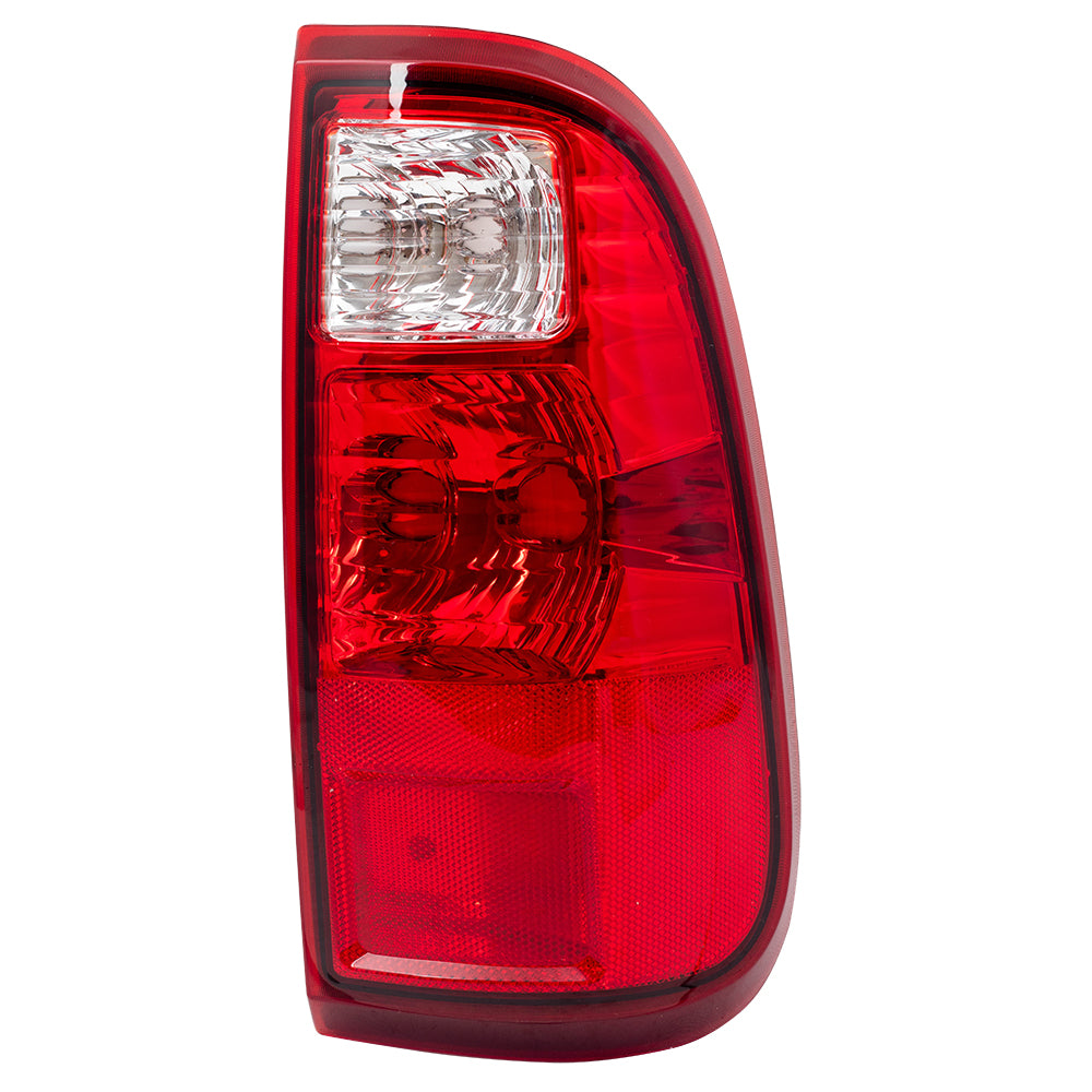 Brock Replacement Passengers Taillight Tail Lamp Compatible with 2008-2016 F250 F350 F450 Super Duty Pickup Truck BC3Z13404A