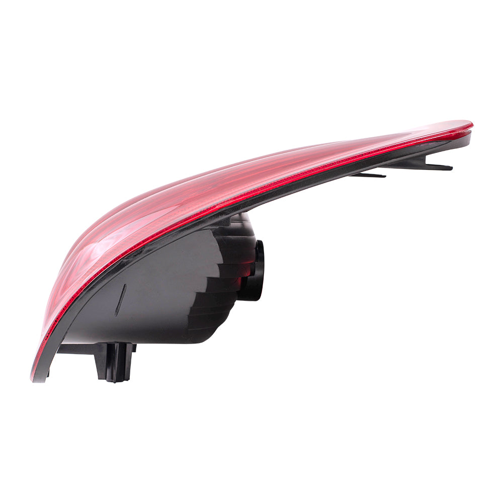 Brock Replacement Passengers Taillight with Red Lens Compatible with 2000-2003 F150 Flareside Crew Cab Pickup Truck YL3Z13404AA