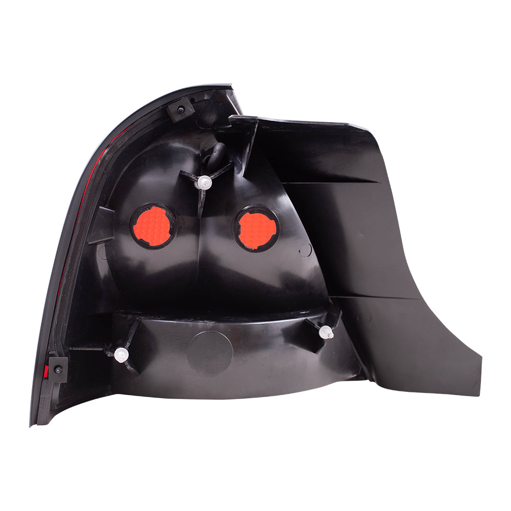 Brock Replacement Passengers Taillight Quarter Panel Mounted Lens Compatible with 2003-2011 Grand Marquis 3W3Z13404AB