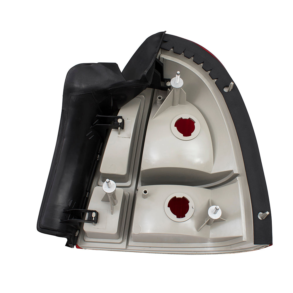 Brock Replacement Drivers Taillight Tail Lamp Compatible with 2003-2011 Town Car 3W1Z13405AA